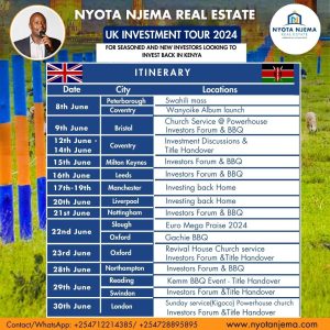 Nyota Njema UK Investors Tour