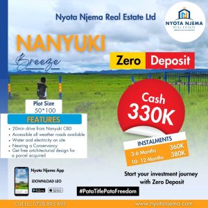 Nyota Njema Nanyuki-zero-deposit payment plan