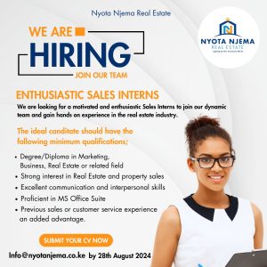 Nyota Njema Internship Opportunity