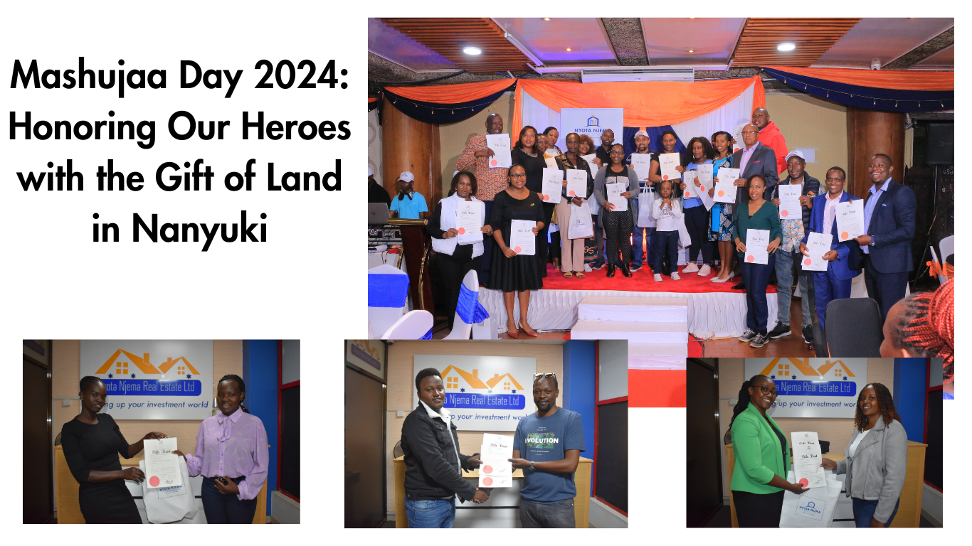 Mashujaa Day 2024 Gift land in Nanyuki