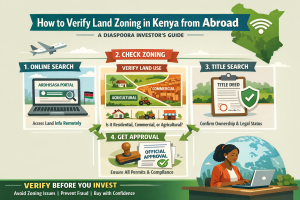How to Verify Land Zoning in Kenya Without Visiting (Diaspora Guide 2026)