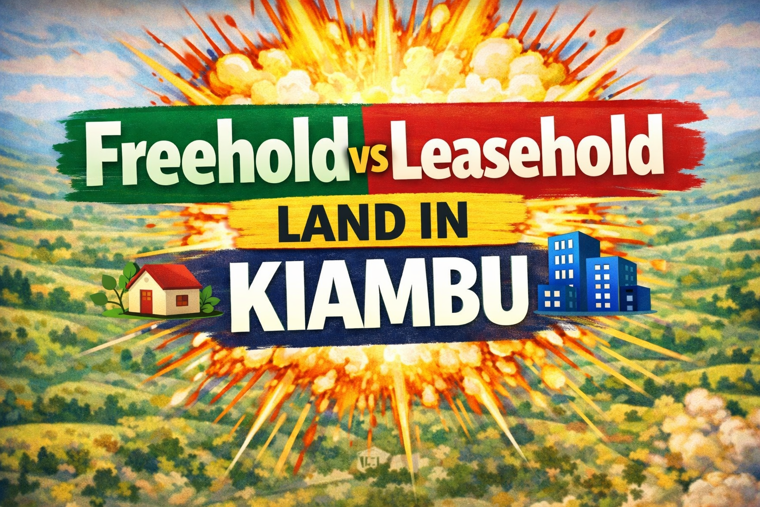 Freehold vs Leasehold Land in Kenya: What Buyers in Kiambu Must Know