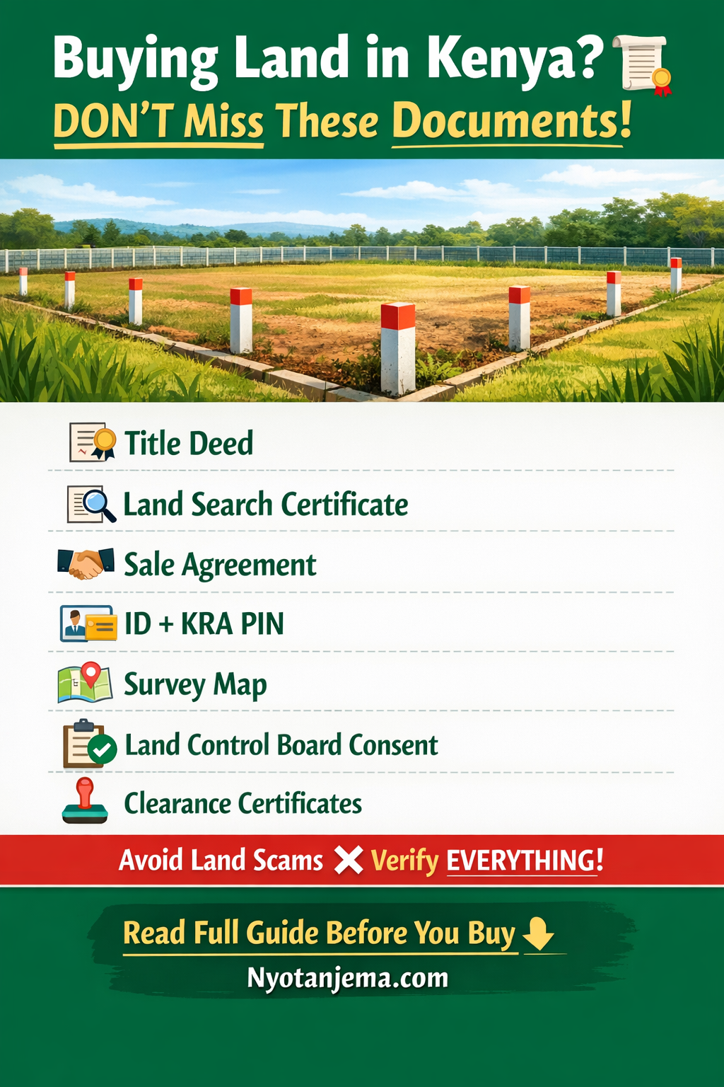 Documents Required When Buying Land in Kenya (Full Checklist 2026 ...