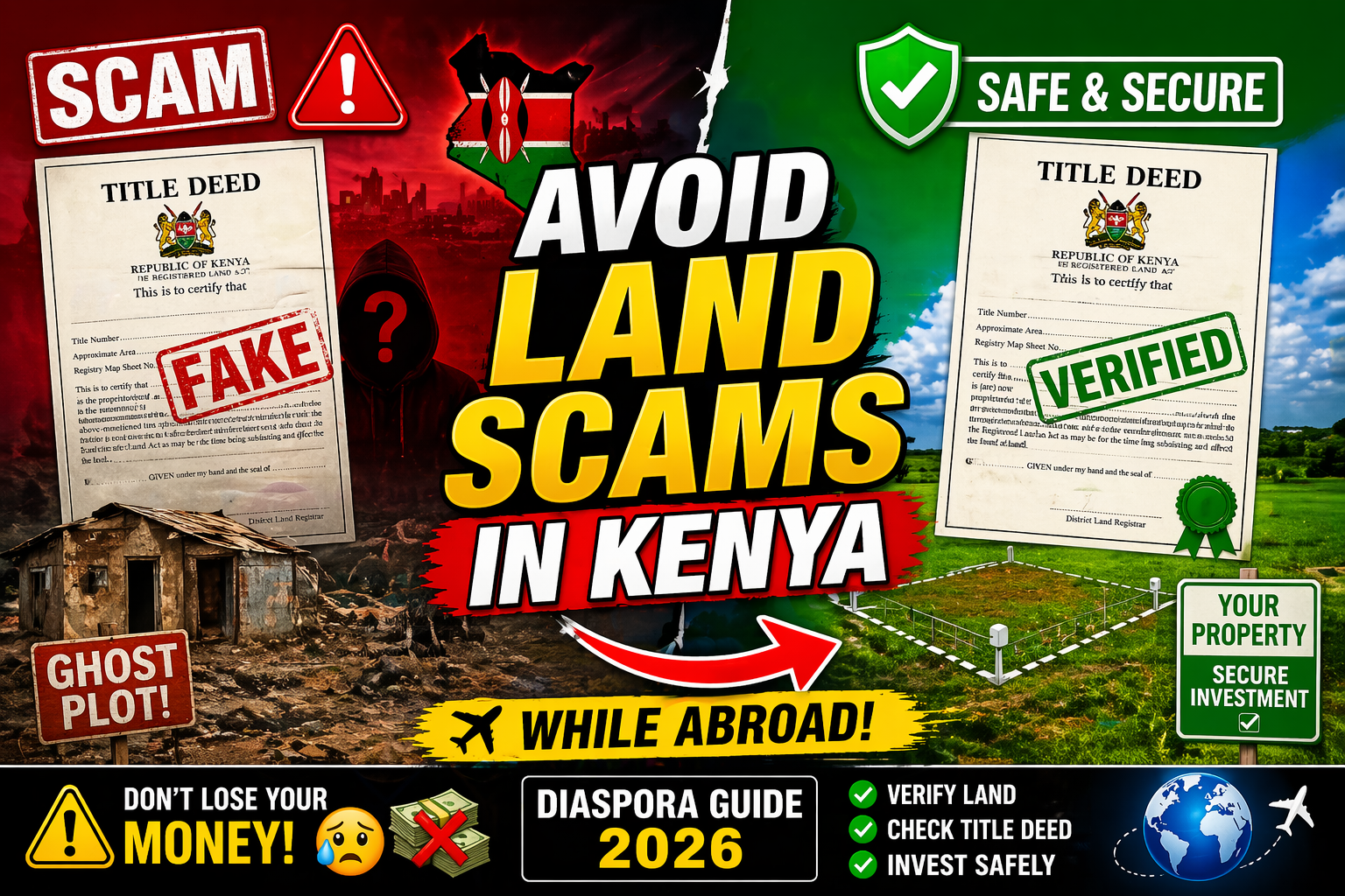 How to Avoid Land Scams in Kenya While Abroad (Diaspora Guide 2026)-Nyota Njema