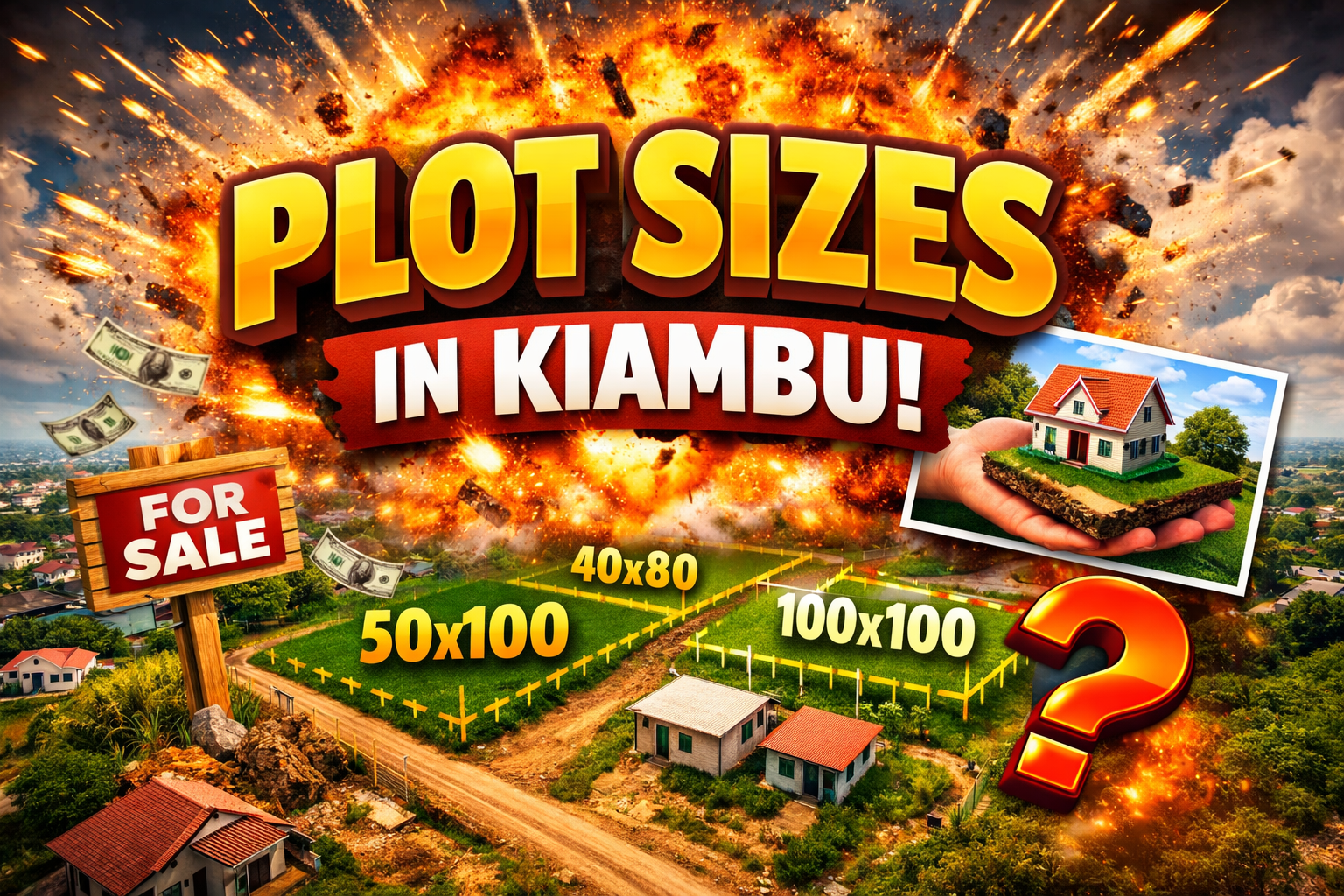 Plot Sizes Explained in Kiambu (18 Acre, 50×100, 14 Acre, 1 Acre) – Complete Guide for Buyers (2026)