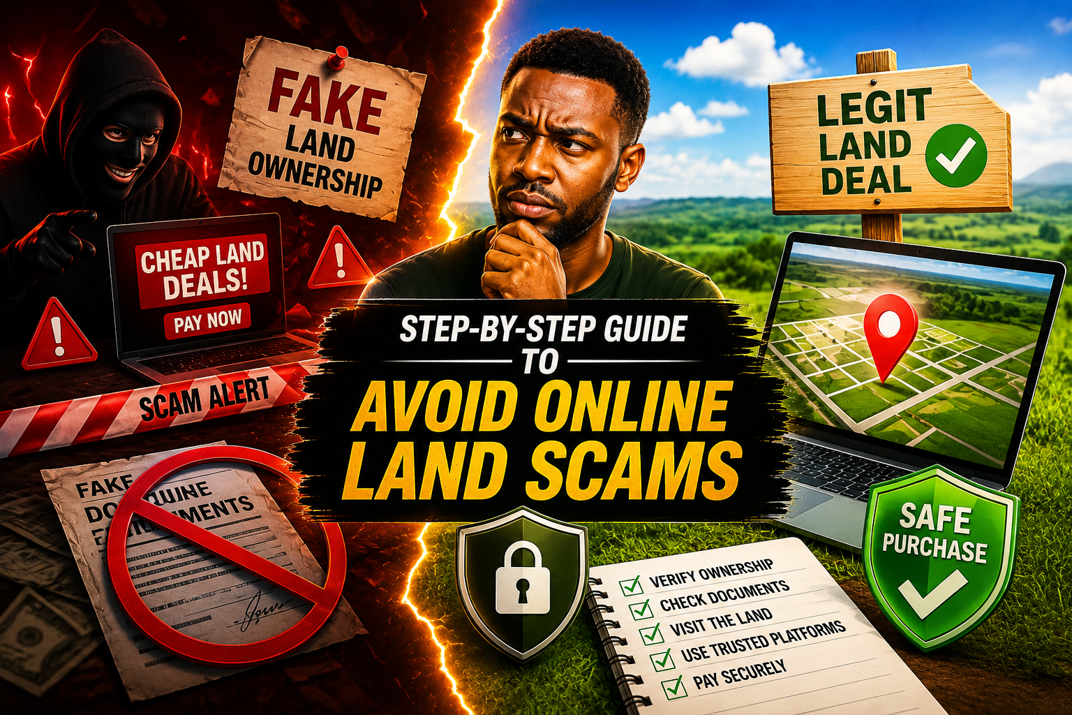 How to Buy Land Online in Kenya Safely (Step-by-Step Guide to Avoid Scams)
