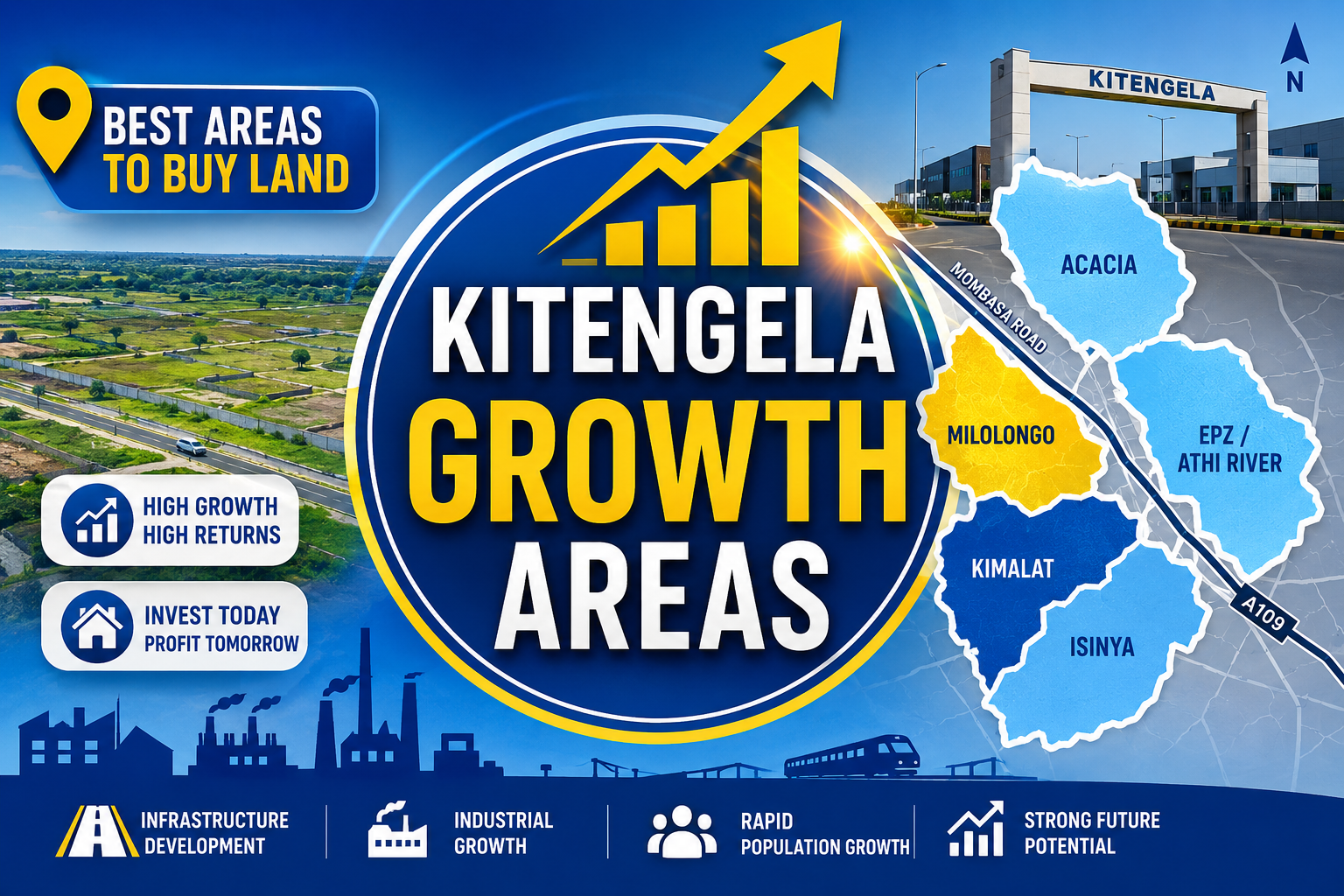 Kitengela Growth Map Best Areas to Buy Land Before Prices Rise in 2026-Nyota Njema