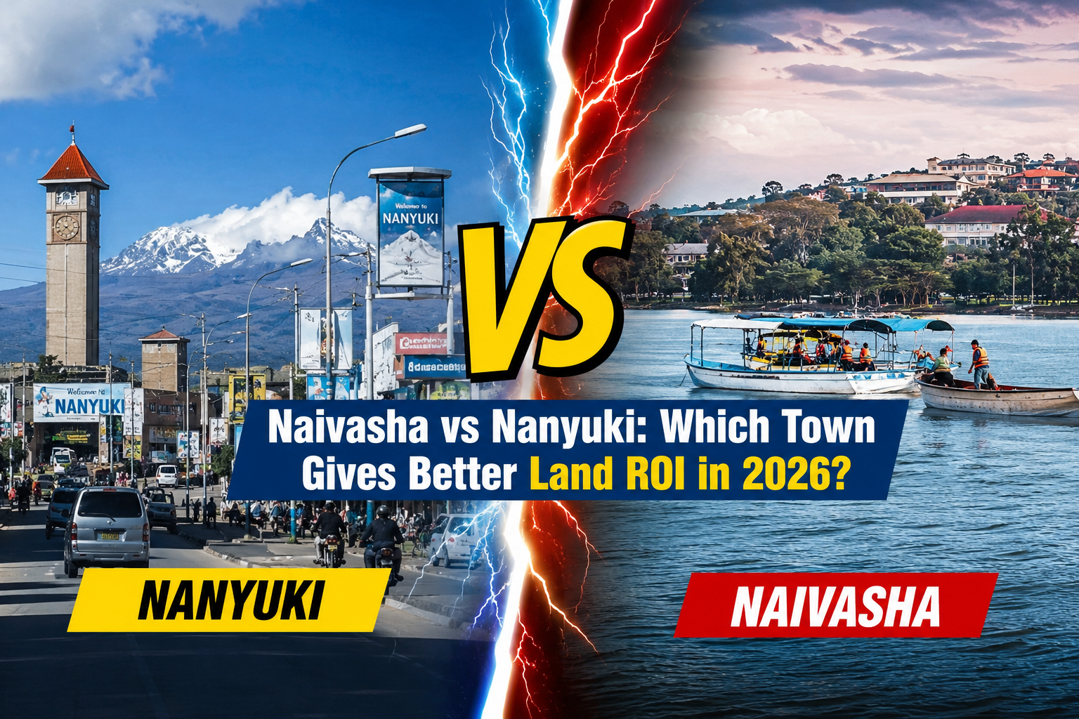 Naivasha vs Nanyuki Which Town Gives Better Land ROI in 2026