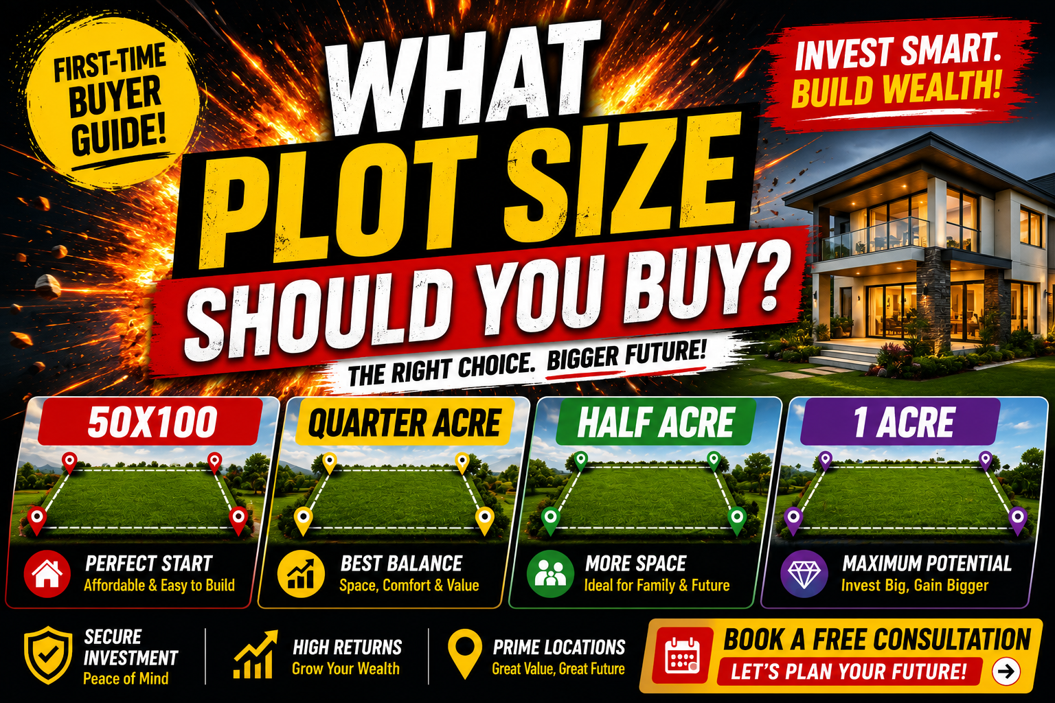 What Plot Size Should You Buy A Guide for First-Time Buyers (2026)