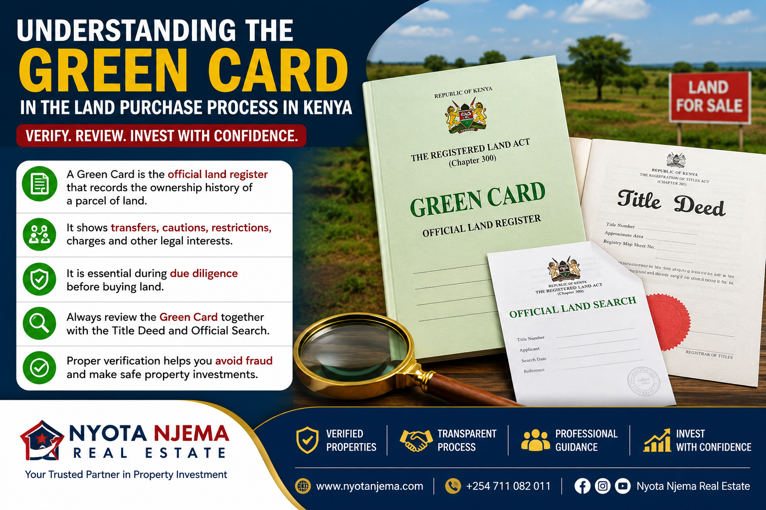 What Is a Green Card in the Land Purchase Process in Kenya (2026 Complete Guide)
