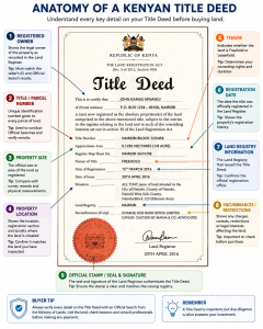 Understanding the Parts of a Title Deed